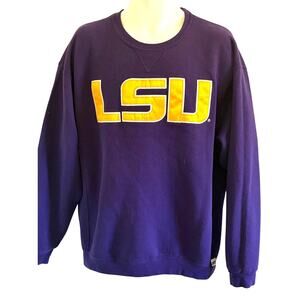 Russell Athletics LSU Purple Crewneck. Size XL